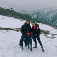 Quality Time Seru Raffi Ahmad dan Rafathar Saat Main Salju