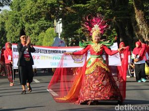 Parade Budaya Meriahkan Event Jumbara Jatim di Magetan