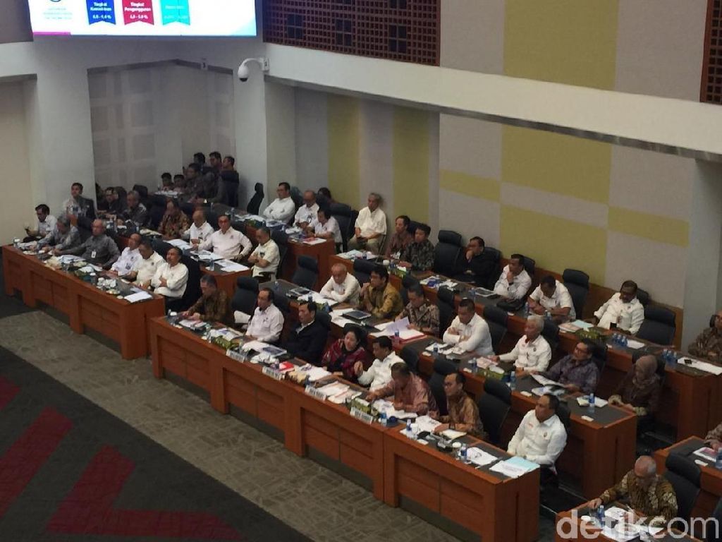 Rapat dengan Banggar, Darmin hingga Luhut Paparkan Anggaran 2020 Rapat dengan Banggar, Darmin hingga Luhut Paparkan Anggaran 2020