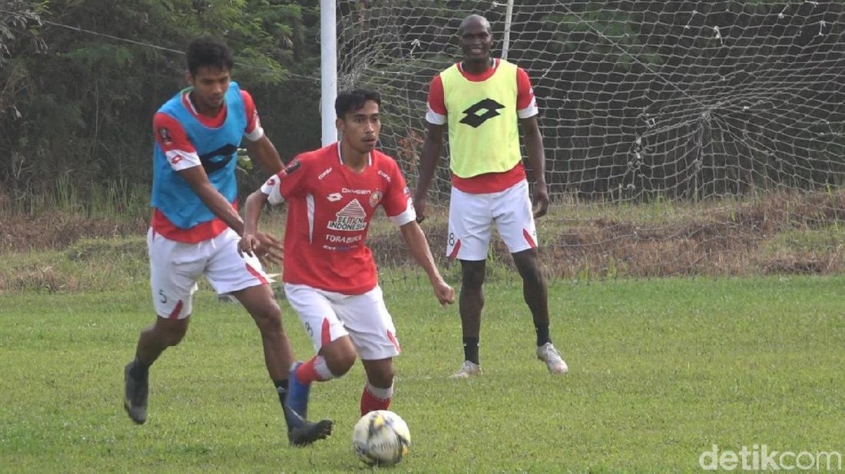 Semen Padang akan menggelar evaluasi total usai laga melawan Persipura Jayapura di pekan kelima Liga 1 2019. (Foto: Jeka Kampai/detikSport)