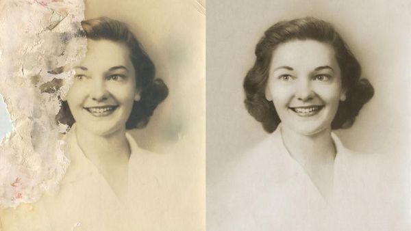 Keren! Ketika Foto Lusuh dan Rusak Bisa Kembali Mulus