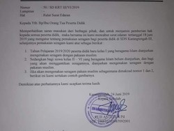 Aturan Wajib Berbaju Muslim di SD Negeri yang Viral Akhirnya Direvisi