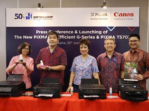 Canon Rilis Jajaran Printer Hemat Tinta, Apa Saja?