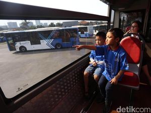Serunya Edukasi Pengenalan Transportasi Publik Sejak Dini