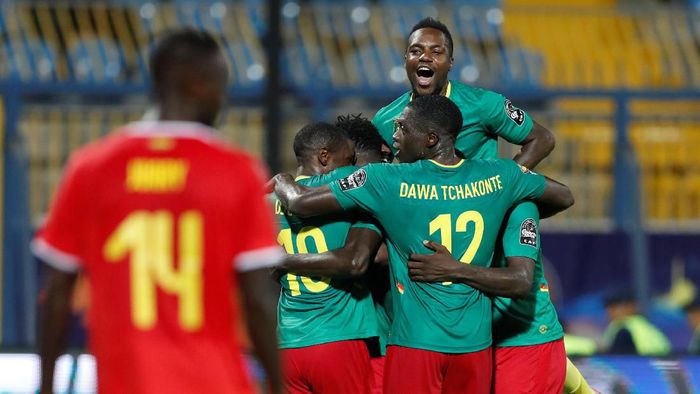 Kamerun mengalahkan Guinea-Bissau 2-0 di laga pertama grup Piala Afrika 2019. (Foto: Amr Abdallah Dalsh / Reuters) Kamerun mengalahkan Guinea-Bissau 2-0 di laga pertama grup Piala Afrika 2019. (Foto: Amr Abdallah Dalsh / Reuters)