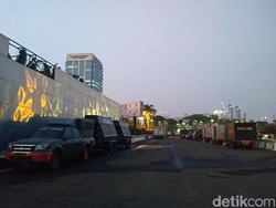 Jelang Putusan MK, Begini Pengamanan di Kompleks DPR/MPR