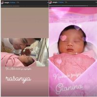 Haru-biru Eza Gionino Sambut Kelahiran Anak Pertama