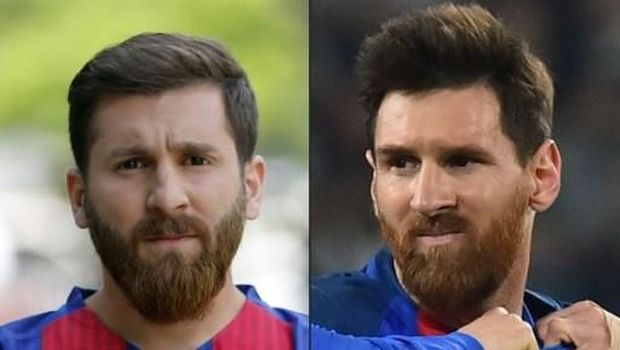Ups, TV Prancis Salah Pasang Foto Lionel Messi