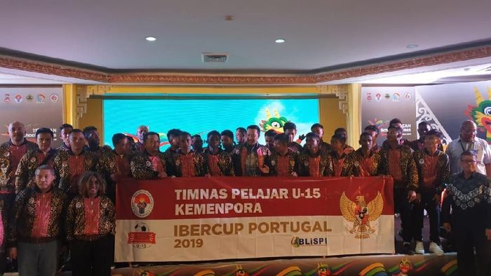 Timnas Pelajar U-15 akan tampil di Estoril Portugal 1-6 Juli 2019 (dok.Kemenpora) Timnas Pelajar U-15 akan tampil di Estoril Portugal 1-6 Juli 2019 (dok.Kemenpora)