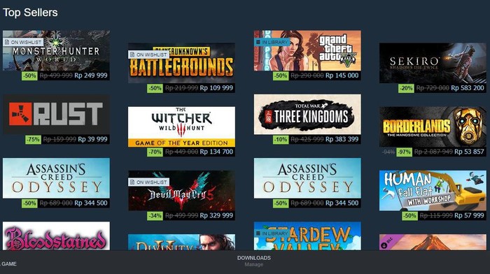 Diskon Game Steam Diskon Game Steam
