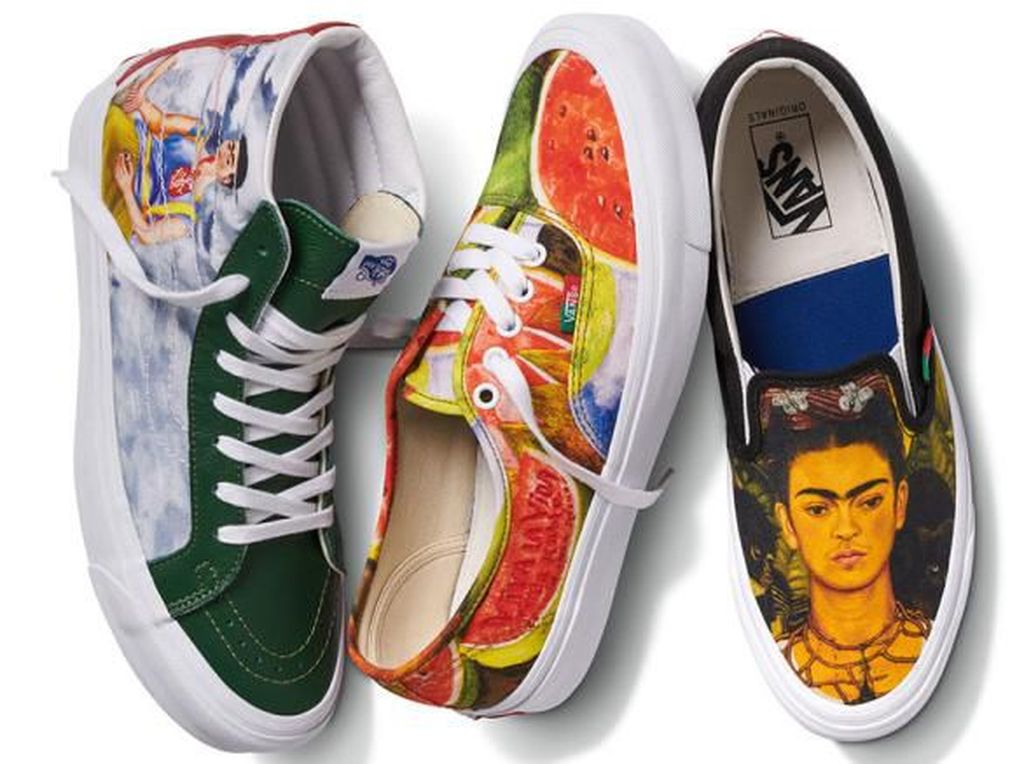 Setelah Van Gogh, Vans Rilis Sneakers Pelukis Kontroversial Frida Kahlo Setelah Van Gogh, Vans Rilis Sneakers Pelukis Kontroversial Frida Kahlo