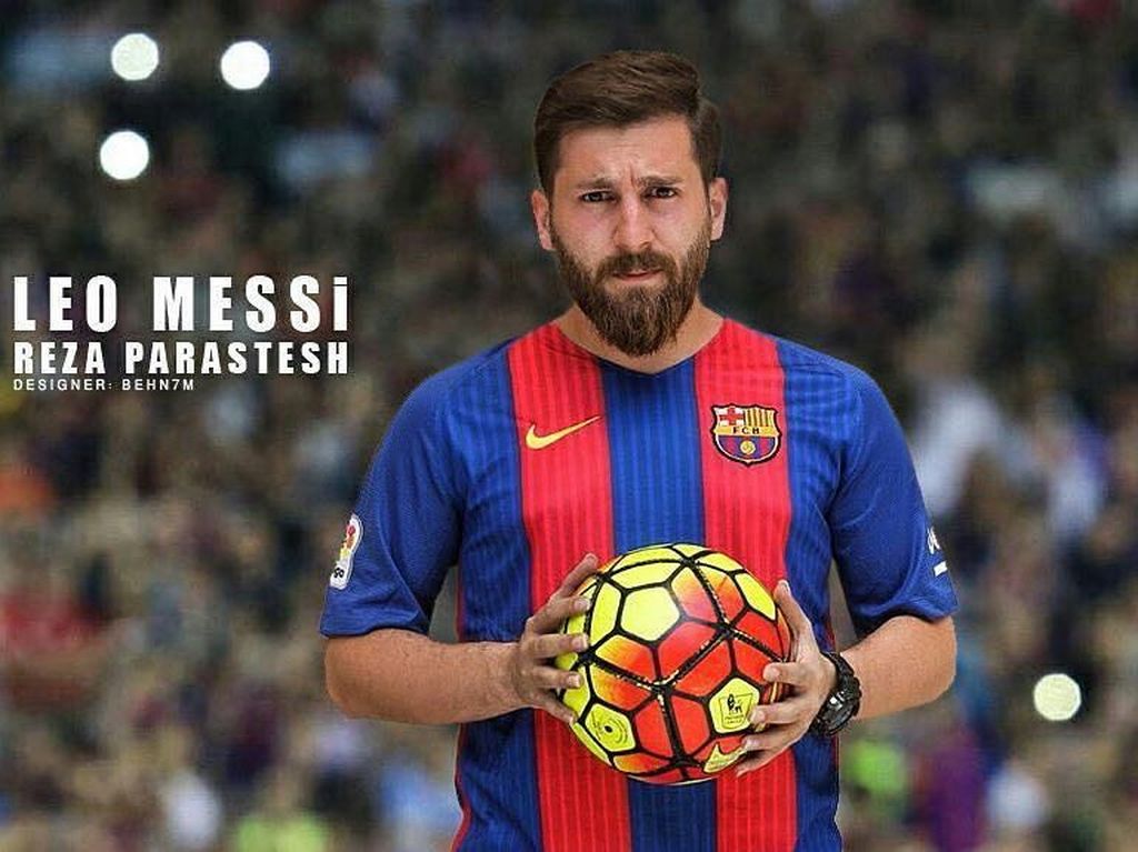 Foto: Gaya Traveling Lionel Messi KW Foto: Gaya Traveling Lionel Messi KW