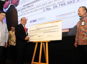 Klaim Rp 28 Miliar untuk Korban Gempa Palu