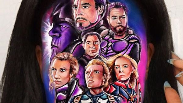 Penampilan Wanita yang Makeup 13 Jam, Dandan Tema Avengers Sampai Toy Story