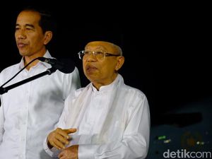 Usai Salat Asar, Jokowi-Maruf Berangkat ke Penetapan Capres-Cawapres Terpilih Usai Salat Asar, Jokowi-Maruf Berangkat ke Penetapan Capres-Cawapres Terpilih