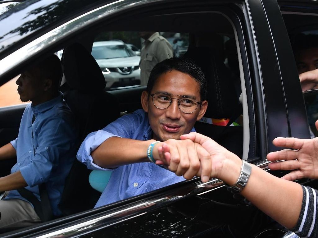 Soal Putusan MK, Sandi: Kita Tunggu, Berdoa Soal Putusan MK, Sandi: Kita Tunggu, Berdoa