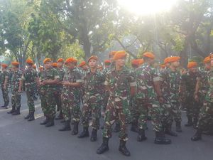 Pengamanan MK: Polisi dan TNI Berjaga, Baracuda Bersiaga