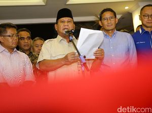 Prabowo Akhirnya Legowo