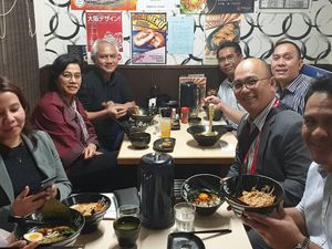 Hadiri KTT G20 di Osaka, Sri Mulyani Makan Malam di Resto Ramen Halal Hadiri KTT G20 di Osaka, Sri Mulyani Makan Malam di Resto Ramen Halal