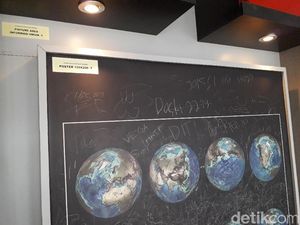 Ya Ampun! Koleksi Museum Gunung Merapi Ini Dicorat-coret