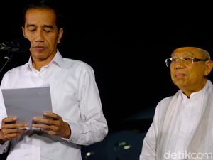 Jokowi-Maruf Amin Hadiri Pleno Penetapan Presiden-Wapres Jokowi-Maruf Amin Hadiri Pleno Penetapan Presiden-Wapres