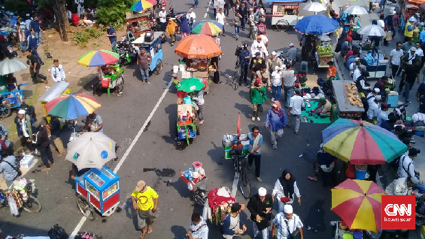 Aksi Kawal MK dan Wisata Kuliner di Ruas Jalan Merdeka Barat
