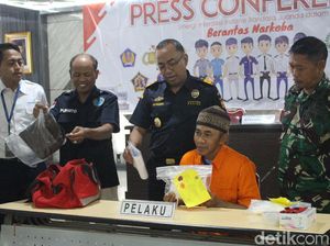 Seorang Penumpang Diamankan di Bandara Juanda Bawa 815 Gram Sabu