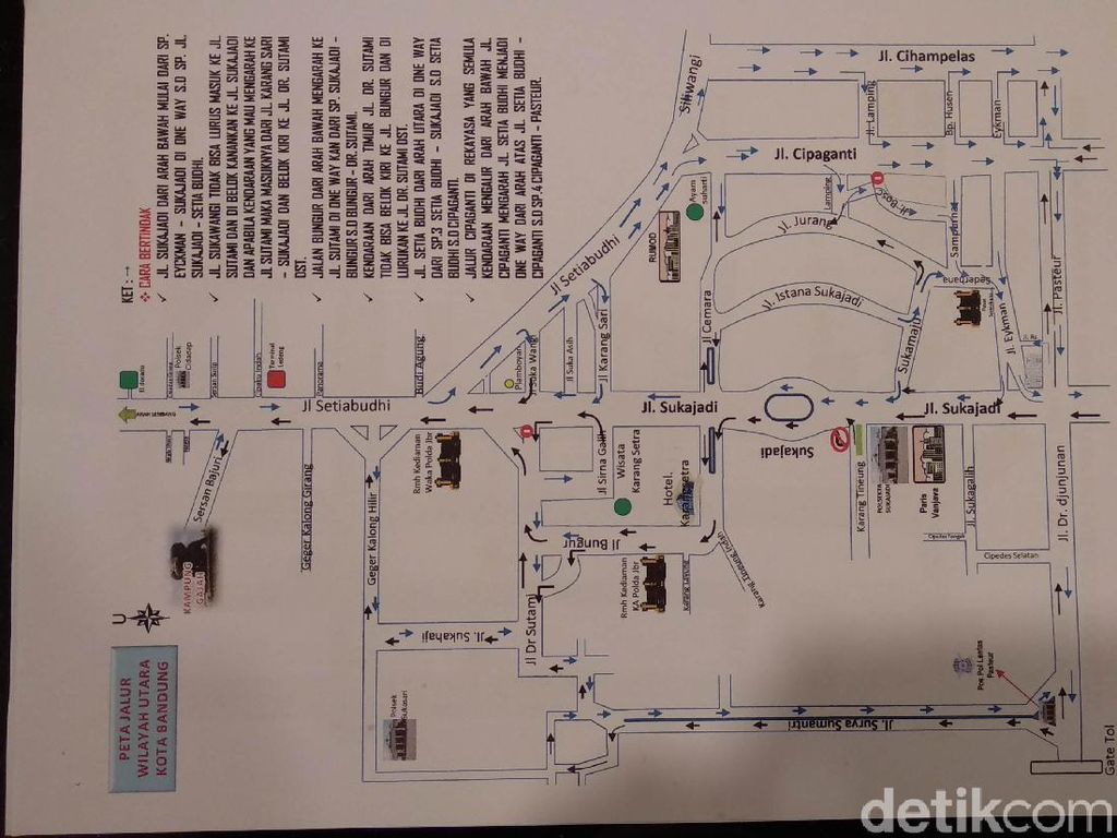 Jalan Setiabudi-Sukajadi Bandung Bakal Dibuat Satu Arah Jalan Setiabudi-Sukajadi Bandung Bakal Dibuat Satu Arah