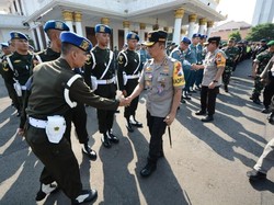Jelang Putusan MK, Keamanan Surabaya Ikut Diperketat