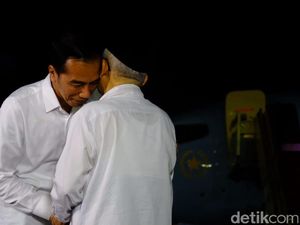 Jokowi-Maruf Cipika Cipiki Usai Tanggapi Putusan MK