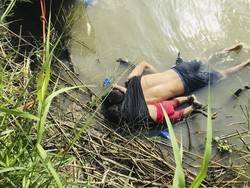 Kisah Mengenaskan di Balik Foto Ayah-Anak yang Tenggelam di Perbatasan AS