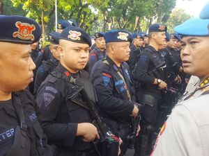 Polri Apresiasi Kinerja Aparat Gabungan yang Amankan Sidang MK Polri Apresiasi Kinerja Aparat Gabungan yang Amankan Sidang MK
