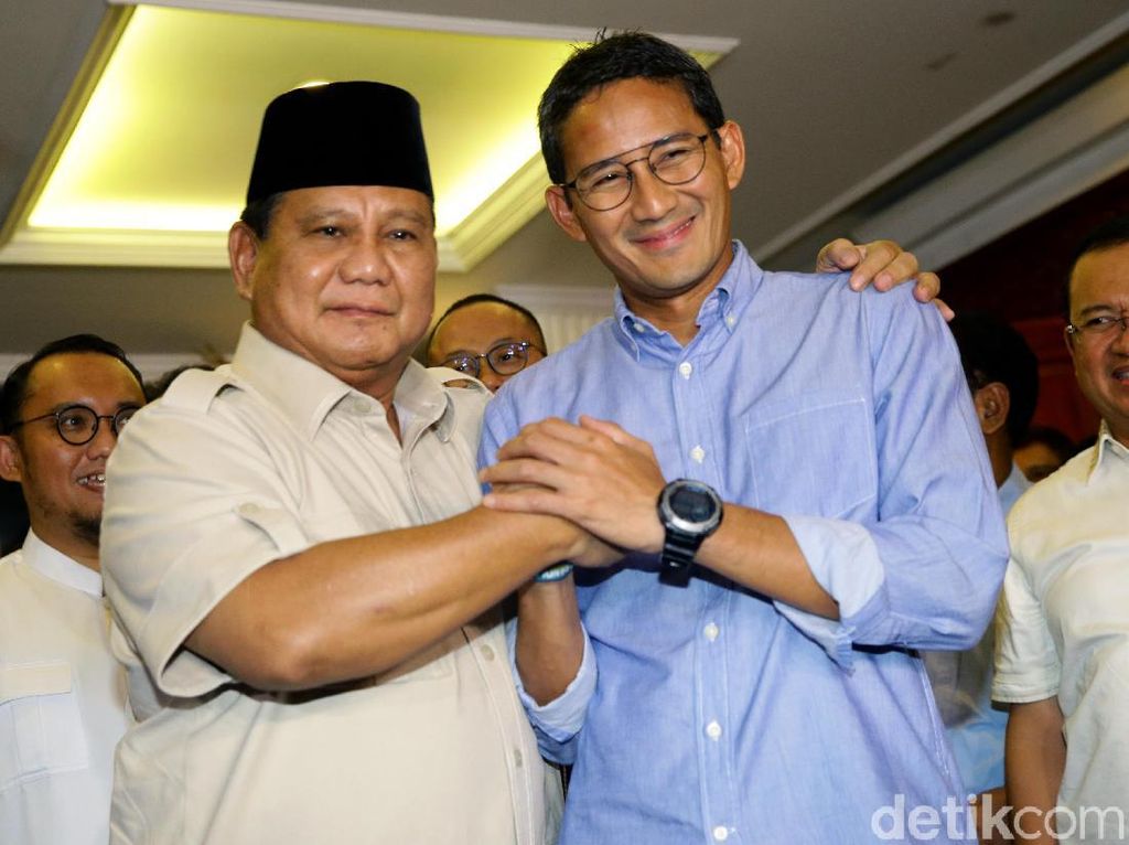 Lampu Hijau Prabowo untuk Sandi yang Digoda Jokowi-BG Lampu Hijau Prabowo untuk Sandi yang Digoda Jokowi-BG