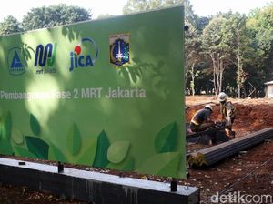 Melihat Pembangunan MRT Jakarta Fase II