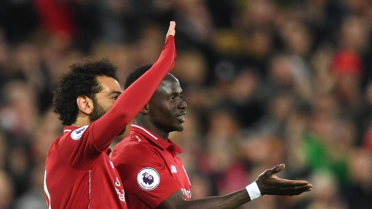 Sadio Mane dan Mohamed Salah masuk daftar kandidat pemain terbaik FIFA (Michael Regan/Getty Images)