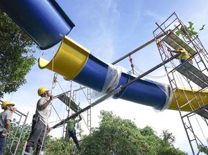 Malaysia Pecahkan Rekor, Punya Seluncuran Air Terpanjang Sedunia Malaysia Pecahkan Rekor, Punya Seluncuran Air Terpanjang Sedunia