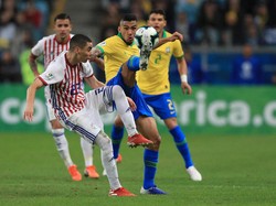 Tak ada gol hingga laga 90 menit berakhir. Pemenang pun harus ditentukan lewat tos-tosan, tanpa ada tambahan waktu 2x15 menit. Buda Mendes/Getty Images.