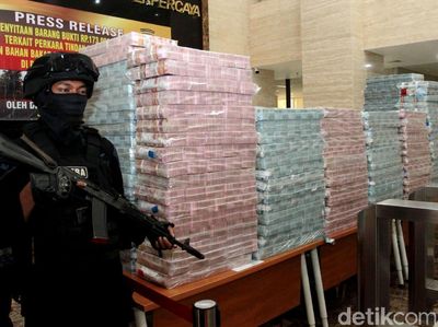 Ini Penampakan Tumpukan Uang Rp 173 M Hasil Korupsi HSD