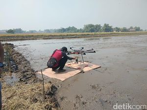 Pertanian 4.0, Tebar Benih Padi Pakai Drone
