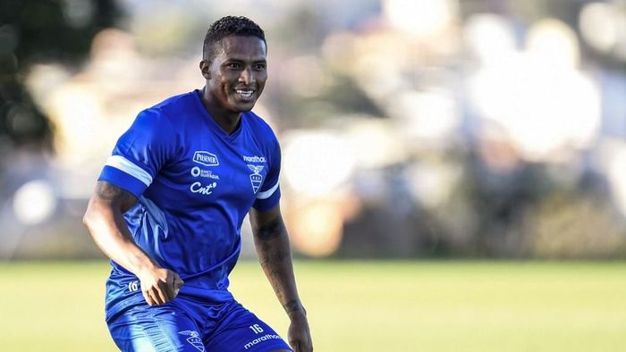 Antonio Valencia melanjutkan karier ke Ekuador usai meniggalkan Manchester United. 9Foto: Douglas Magno / AFP) Antonio Valencia melanjutkan karier ke Ekuador usai meniggalkan Manchester United. 9Foto: Douglas Magno / AFP)
