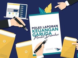 Daftar Para Terhukum Gegara Poles Laporan Keuangan Garuda