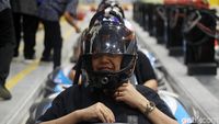 CT Jajal Sejumlah Wahana di Trans Studio Mall Cibubur