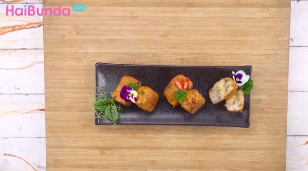 Resep perkedel ikan isi keju