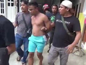 Detik-detik Polisi Gerebek Maling Spesialis Masjid