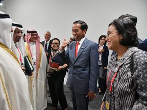 Di Depan Jokowi, Menteri Arab Saudi Puji Sri Mulyani dan Menlu