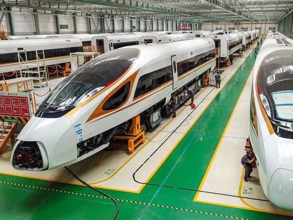 Kereta Cepat Buatan China Ini Dipakai Brasil hingga AS