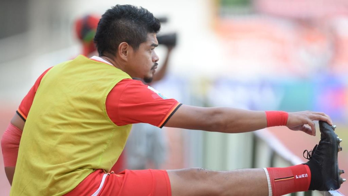 Striker Persija Jakarta Bambang Pamungkas. (Foto: ANTARA FOTO/M Risyal Hidayat)