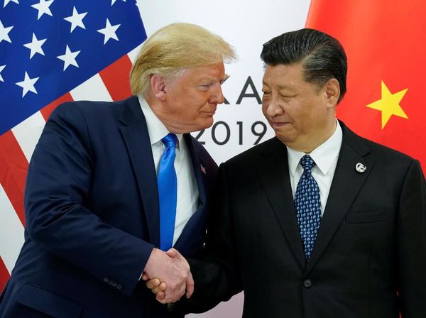Momen Dinanti Dunia! Trump-Xi Jinping Berunding Perang Dagang