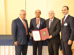 Presiden Palestina Anugerahkan Bintang Kehormatan untuk Dubes Hasan Kleib