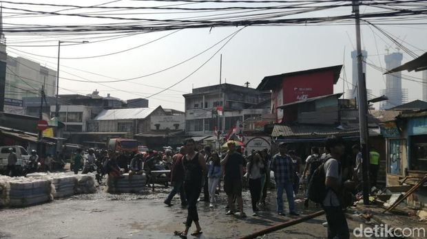 Kebakaran di Tanah Abang Padam, 66 Bangunan Hangus